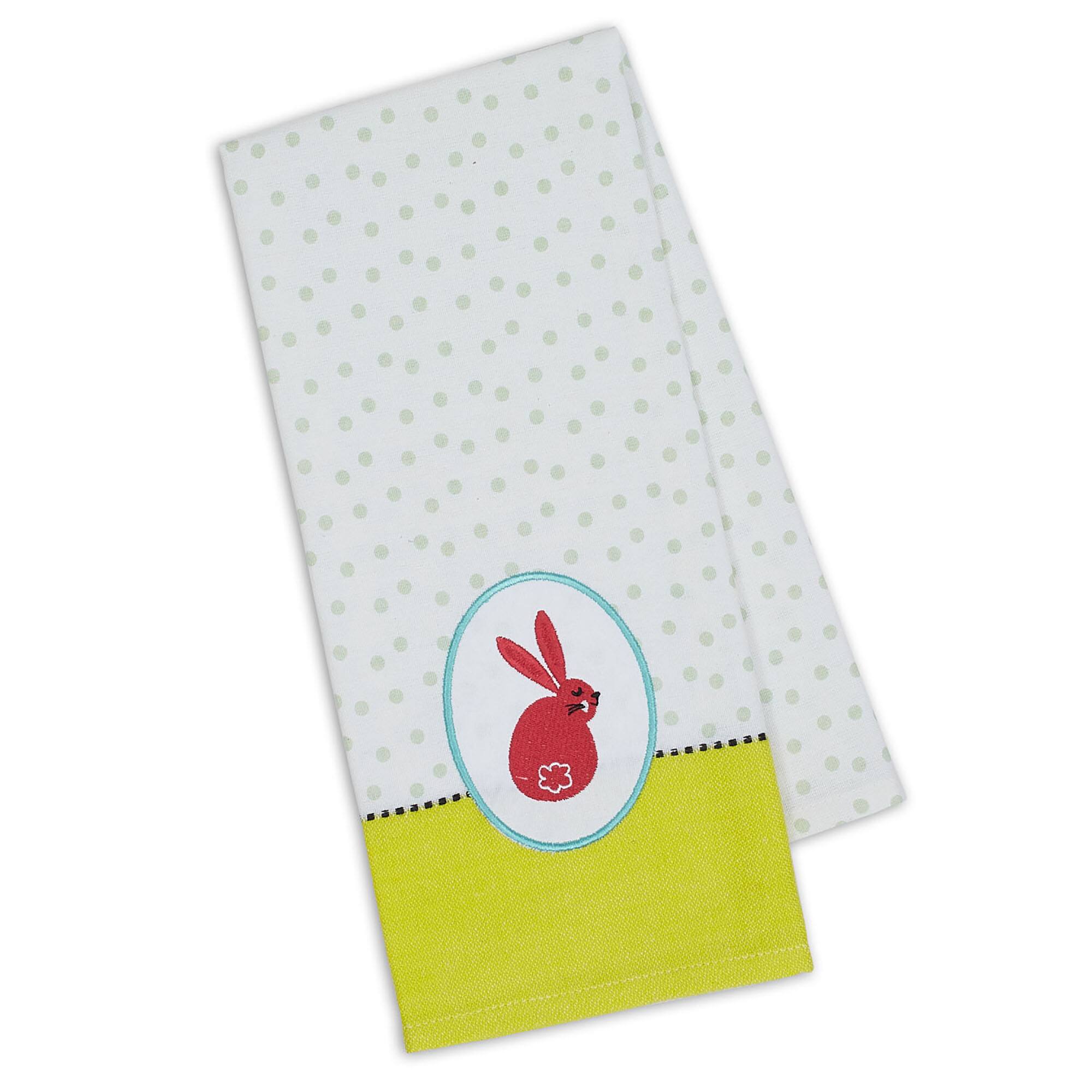 DII® Hoppity Easter Dishtowels, 3ct.